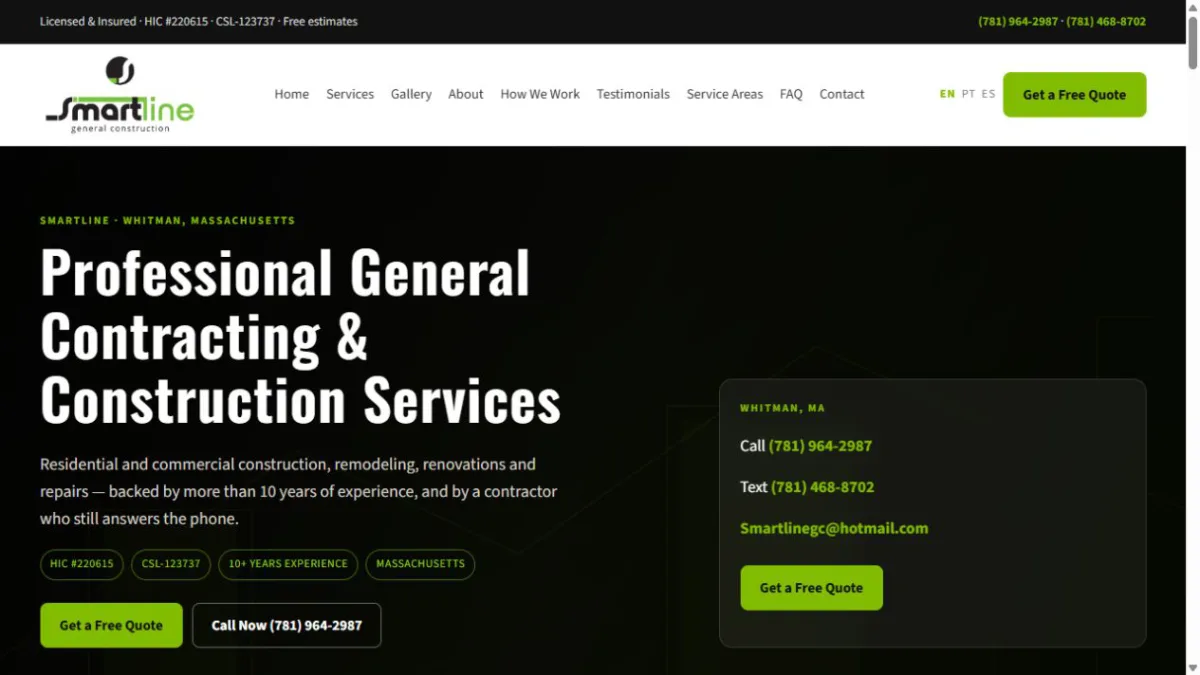 Smartline General Construction